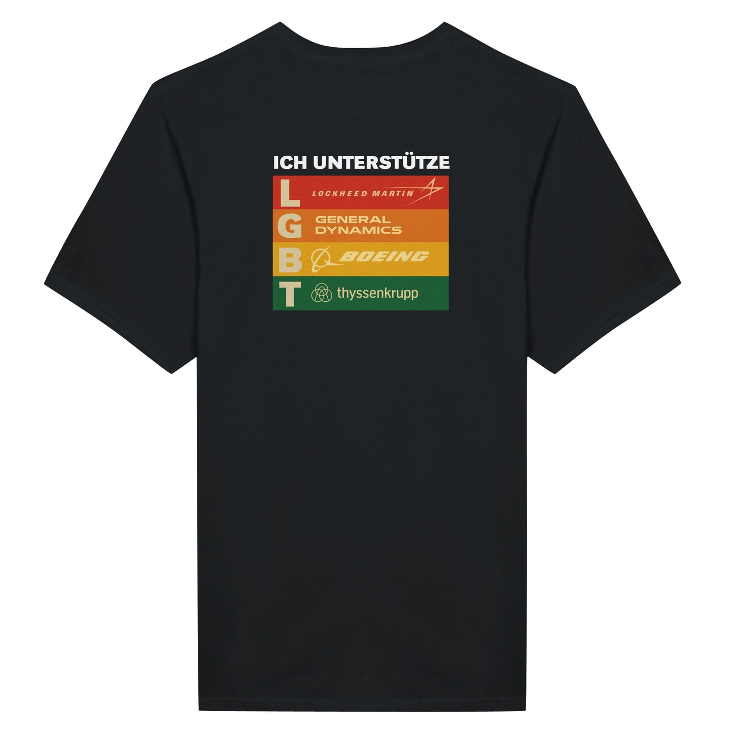 "Ich Unterstütze LGBT" T-Shirt